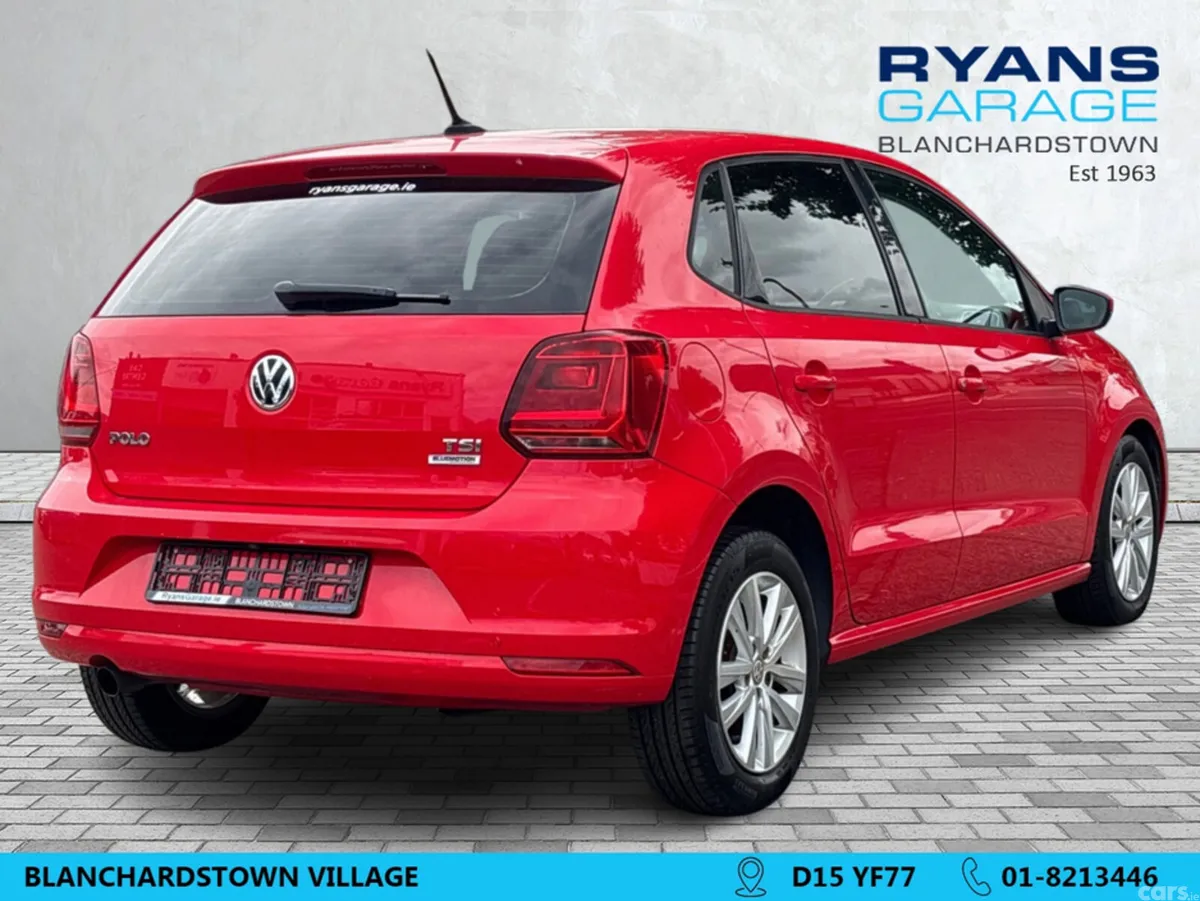 Volkswagen Polo Hatchback, Petrol, 2017, Red