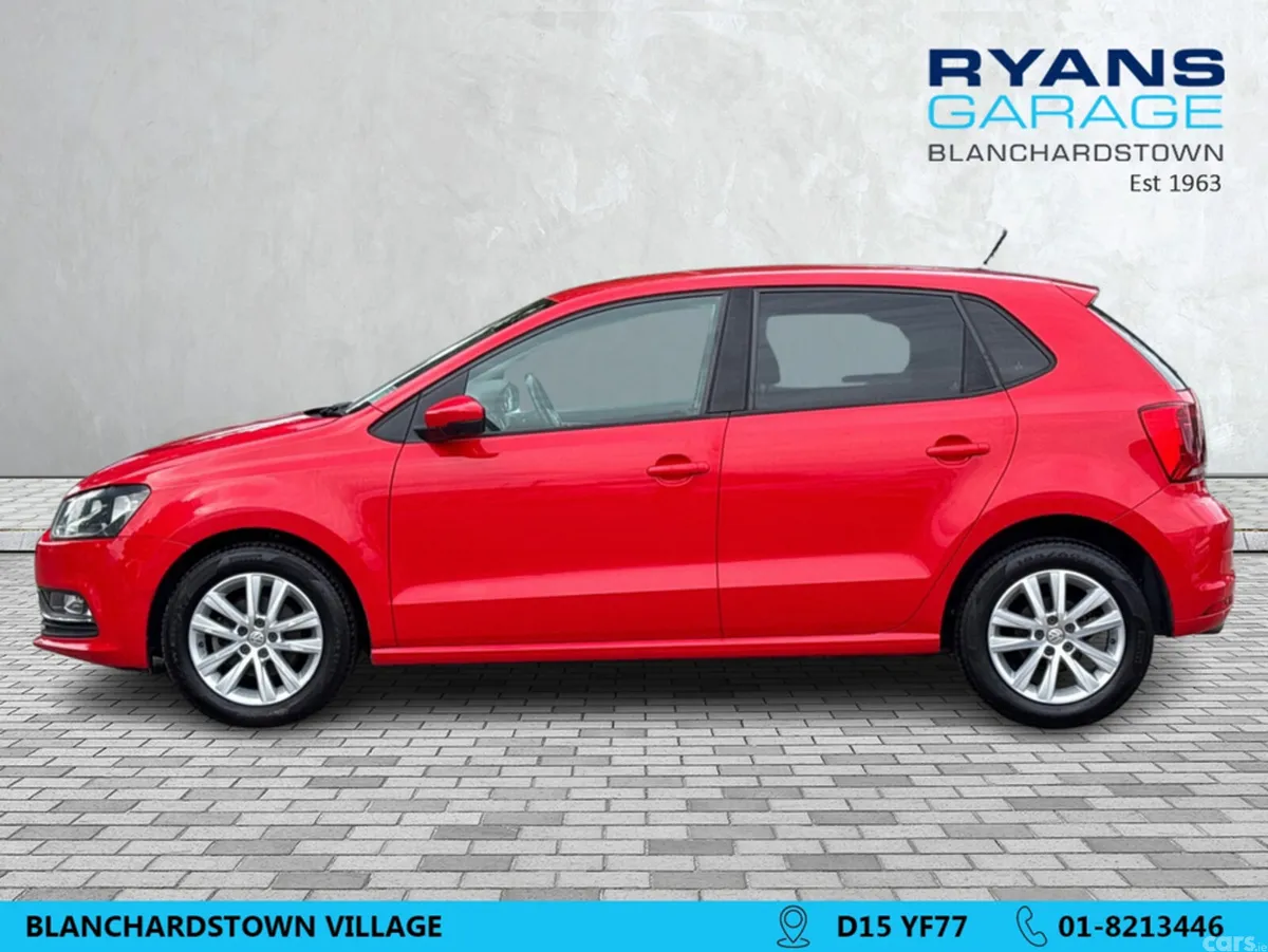Volkswagen Polo Hatchback, Petrol, 2017, Red