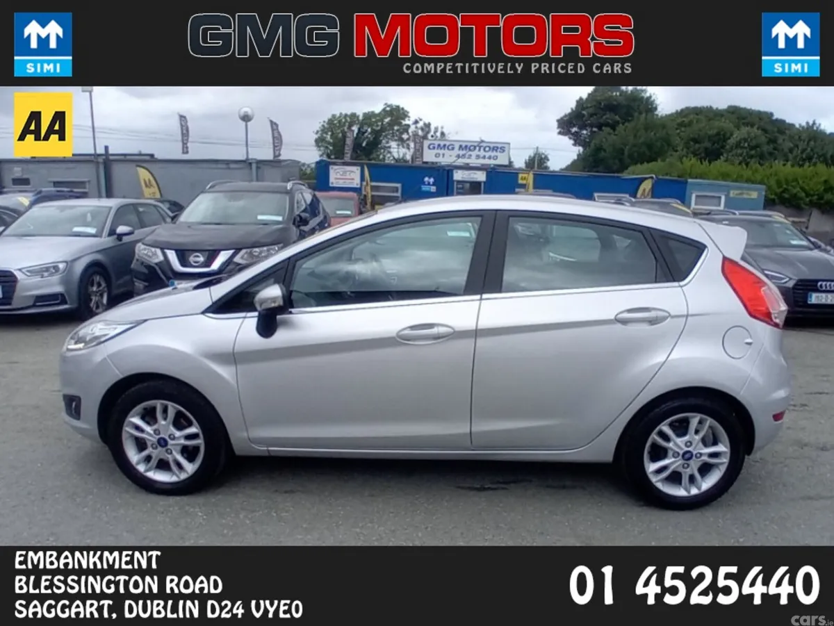 Ford Fiesta Hatchback, Petrol, 2016, Silver