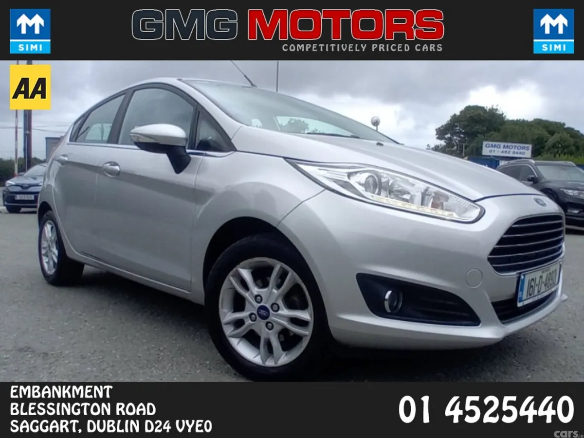Ford Fiesta Hatchback, Petrol, 2016, Silver