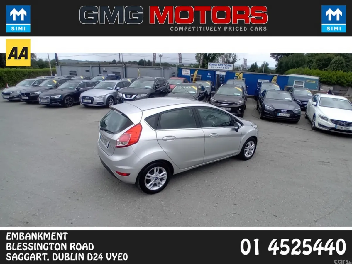 Ford Fiesta Hatchback, Petrol, 2016, Silver