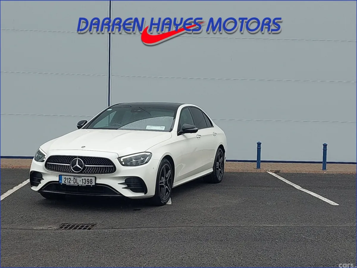 Mercedes-Benz E-Class Saloon, Petrol Plug-in Hybrid, 2021, White