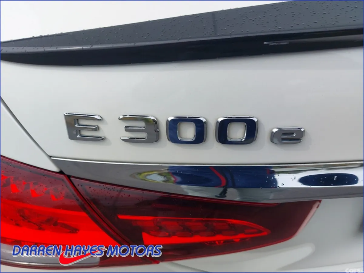Mercedes-Benz E-Class Saloon, Petrol Plug-in Hybrid, 2021, White
