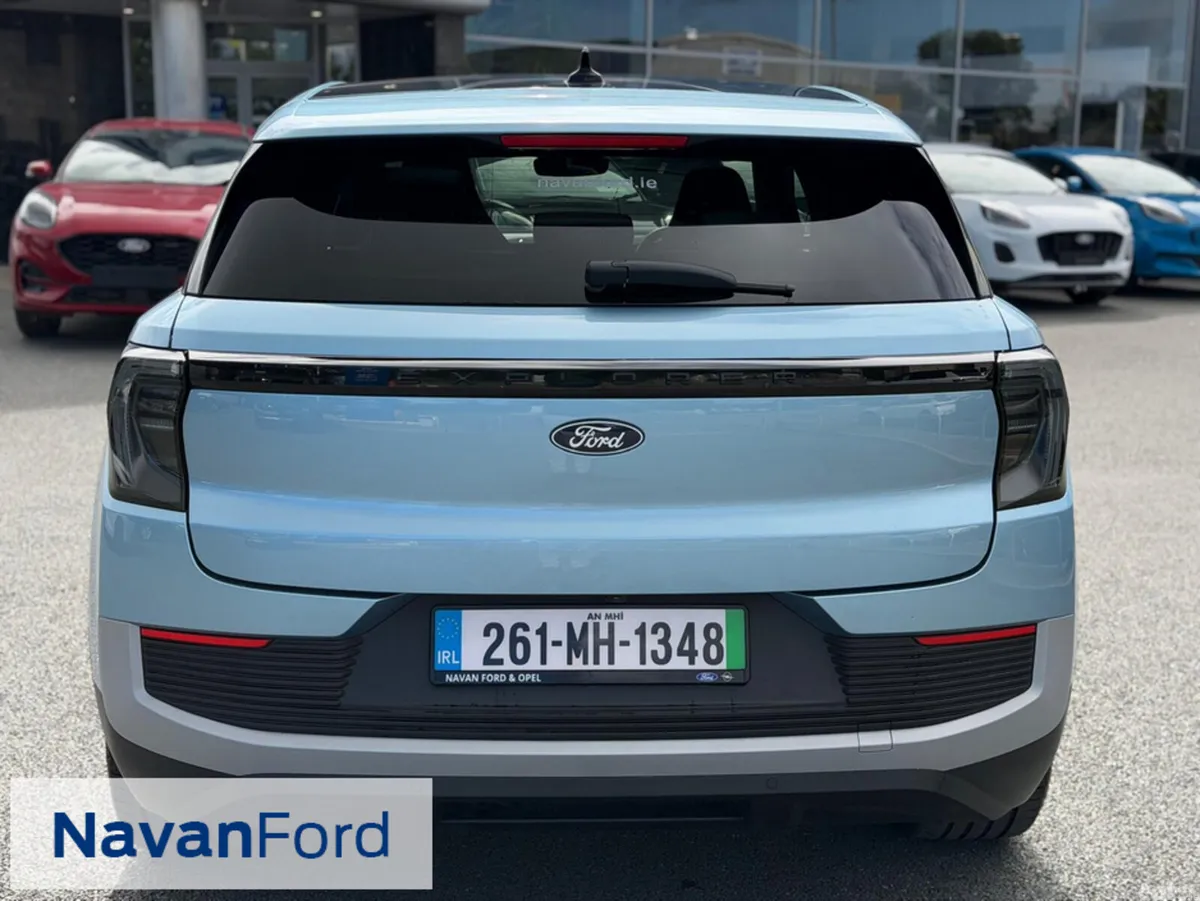 Ford Explorer SUV, Electric, 2026, Blue