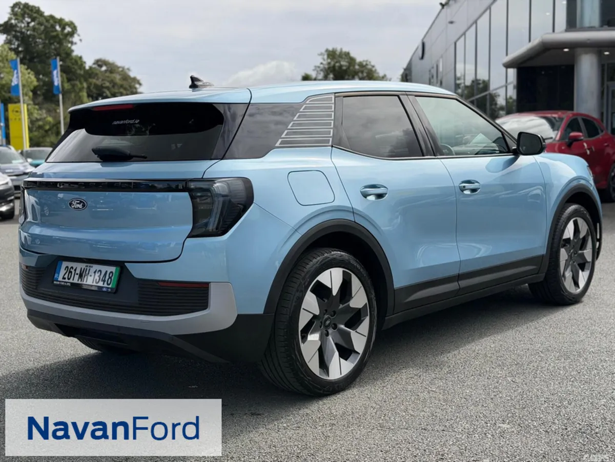 Ford Explorer SUV, Electric, 2026, Blue