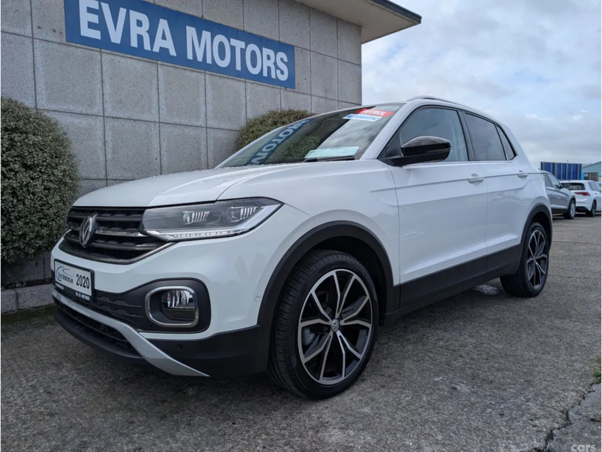 Volkswagen T-Cross SUV, Petrol, 2020, White
