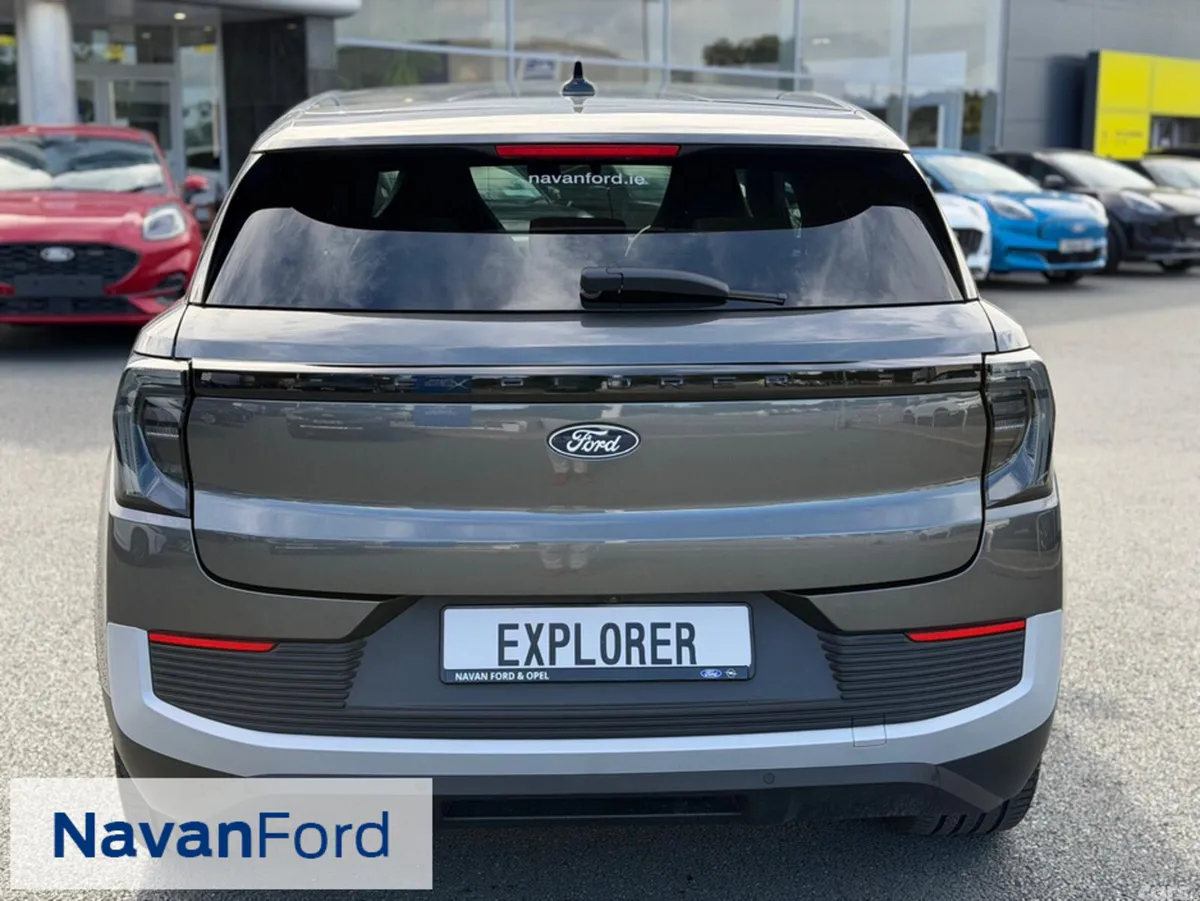 Ford Explorer SUV, Electric, 2027, Grey