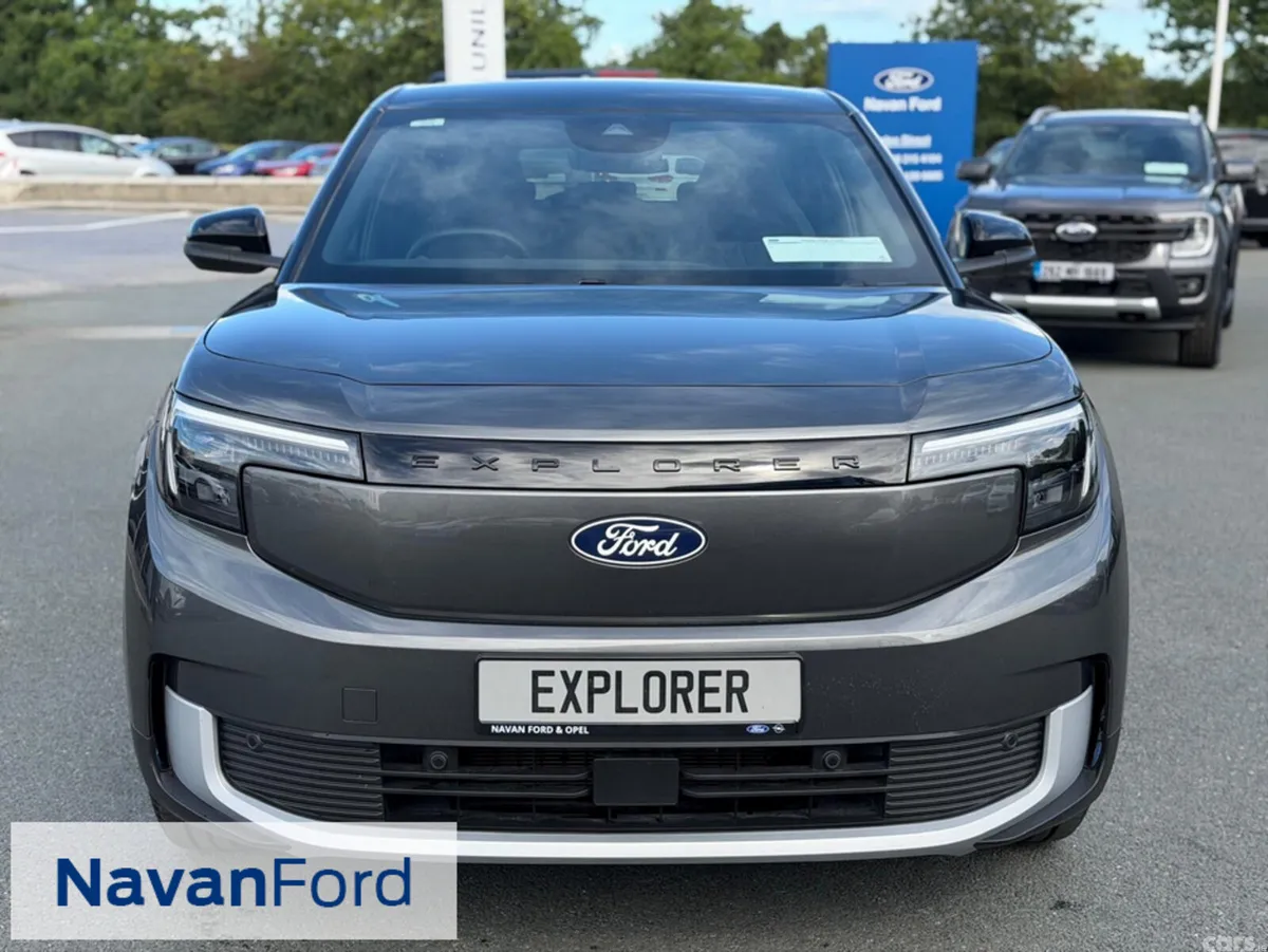 Ford Explorer SUV, Electric, 2027, Grey