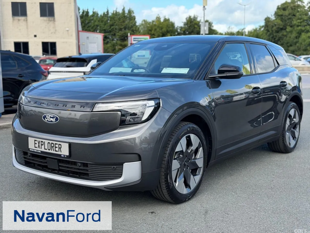 Ford Explorer SUV, Electric, 2027, Grey