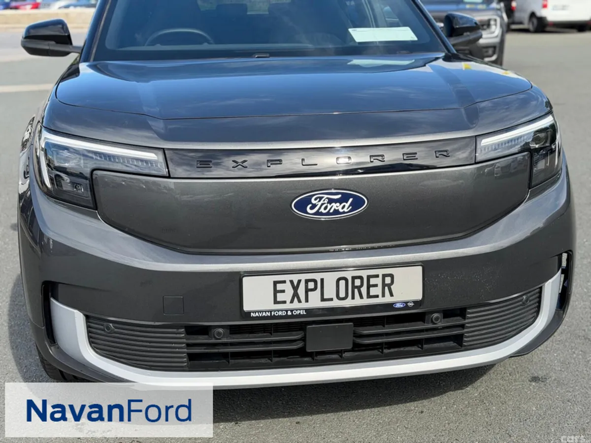 Ford Explorer SUV, Electric, 2027, Grey