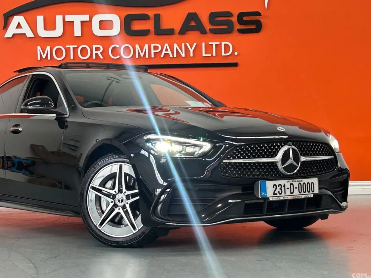 Mercedes-Benz C-Class Saloon, Petrol Plug-in Hybrid, 2023, Black
