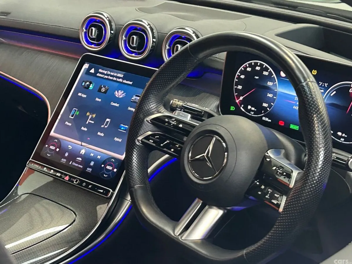 Mercedes-Benz C-Class Saloon, Petrol Plug-in Hybrid, 2023, Black