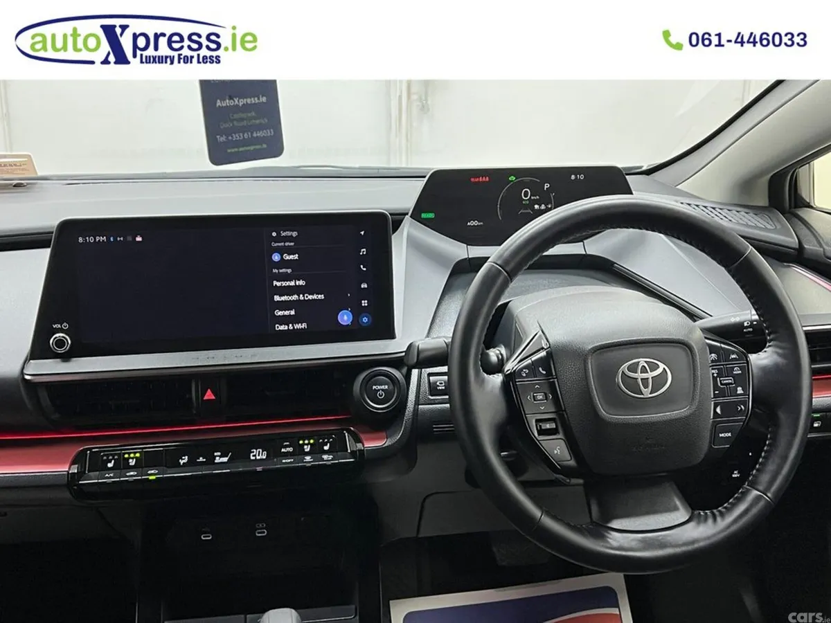 Toyota Prius Hatchback, Petrol Hybrid, 2023, Black