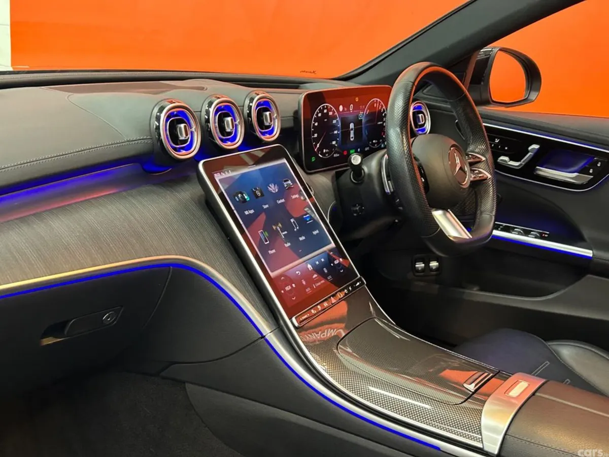 Mercedes-Benz C-Class Saloon, Petrol Plug-in Hybrid, 2023, Black