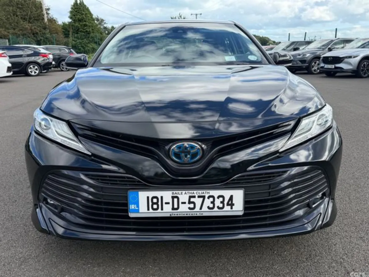 Toyota Camry Saloon, Petrol Hybrid, 2018, Black