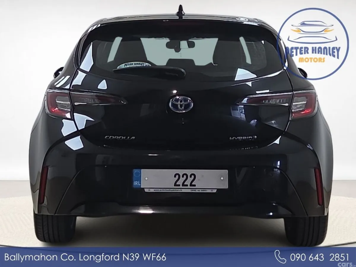 Toyota Corolla Hatchback, Petrol Hybrid, 2022, Black