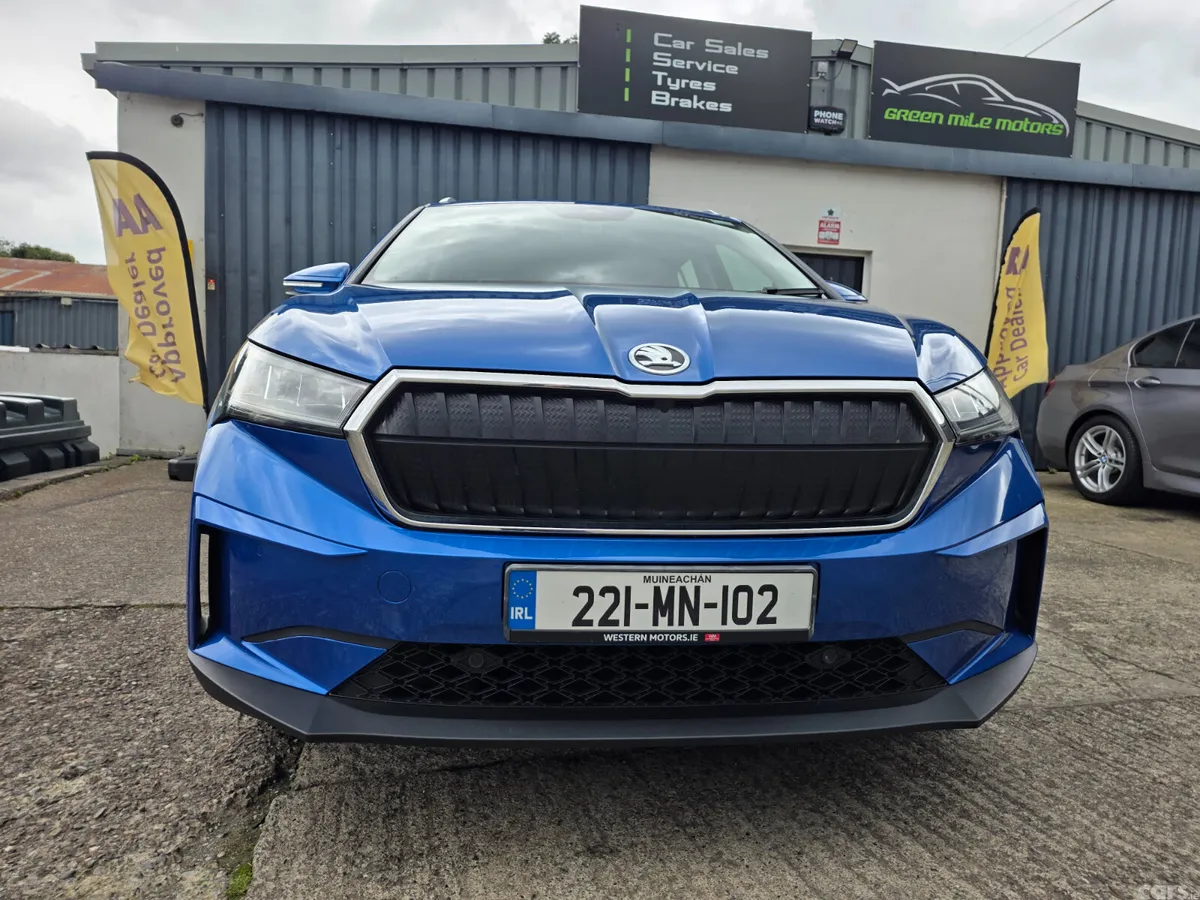 Skoda Enyaq Estate/Jeep, Electric, 2022, Blue