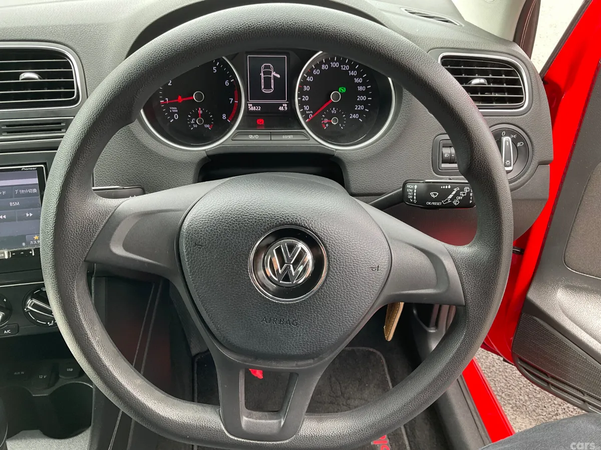 Volkswagen Polo Hatchback, Petrol, 2016, Red