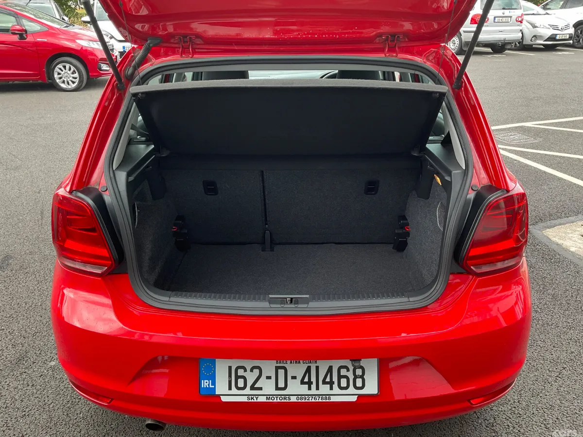 Volkswagen Polo Hatchback, Petrol, 2016, Red