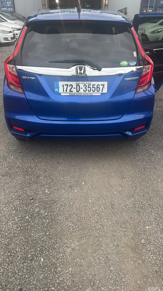 Honda Fit Hatchback, Petrol Hybrid, 2017, Blue