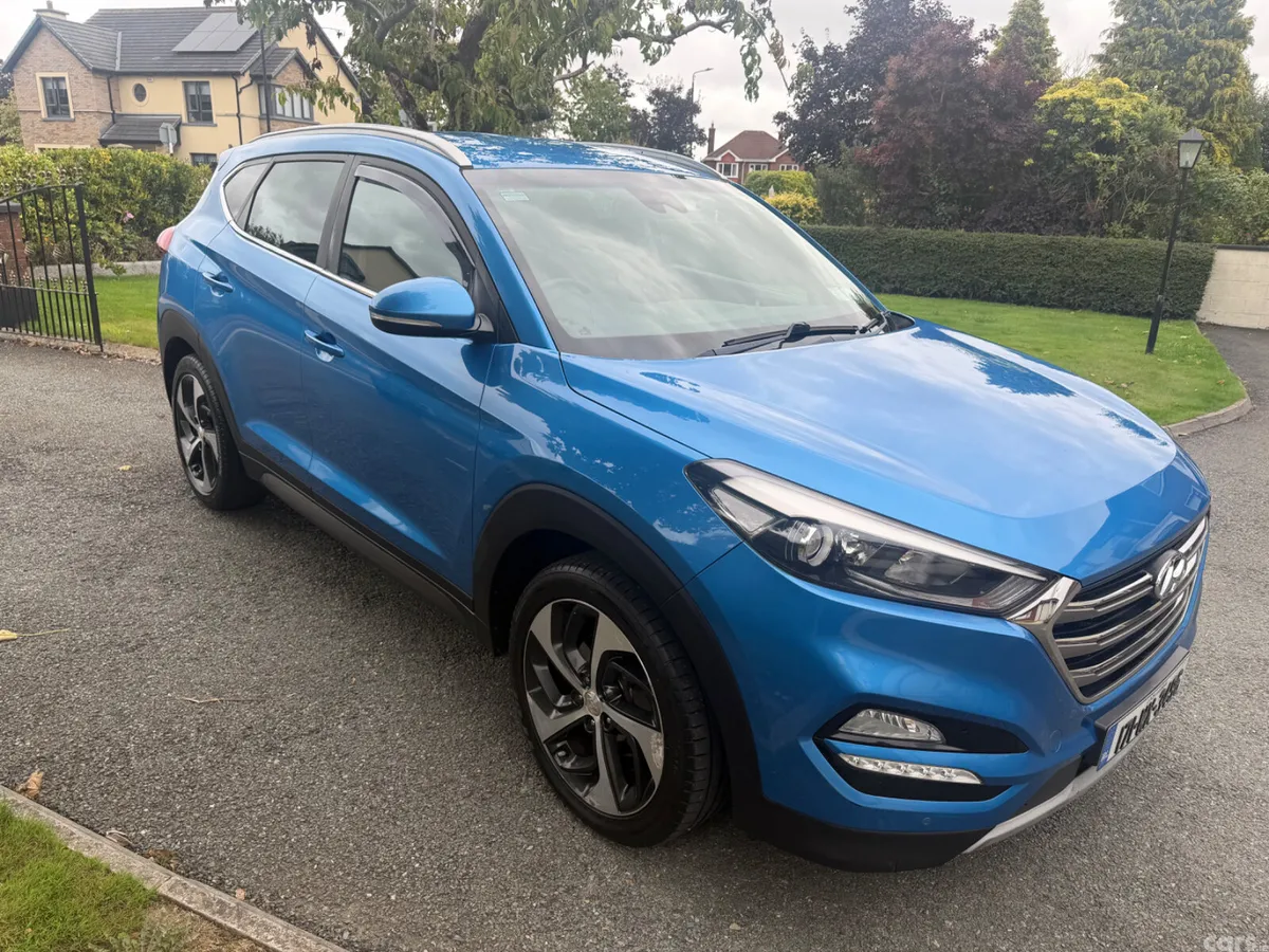 Hyundai Tucson SUV, Diesel, 2017, Blue