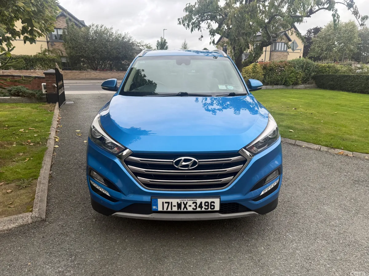 Hyundai Tucson SUV, Diesel, 2017, Blue