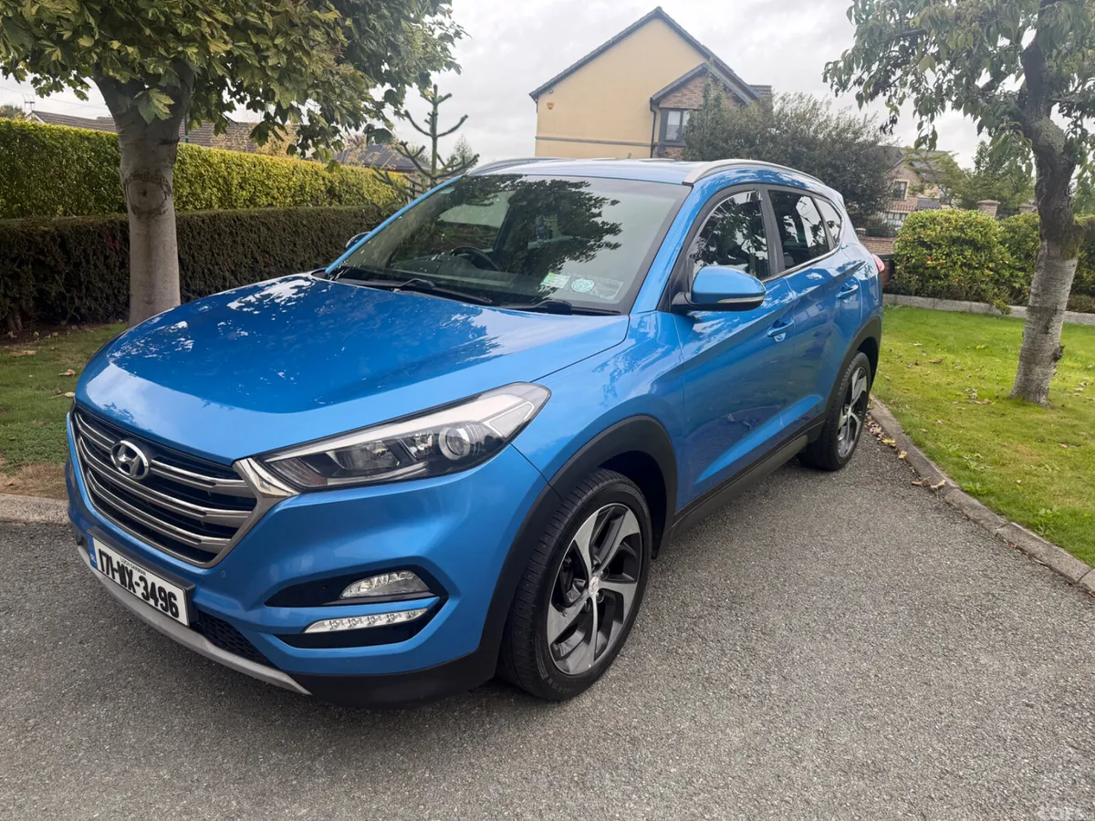 Hyundai Tucson SUV, Diesel, 2017, Blue