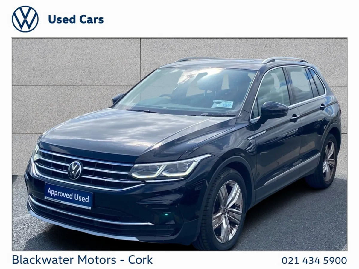 Volkswagen Tiguan SUV, Diesel, 2023, Black