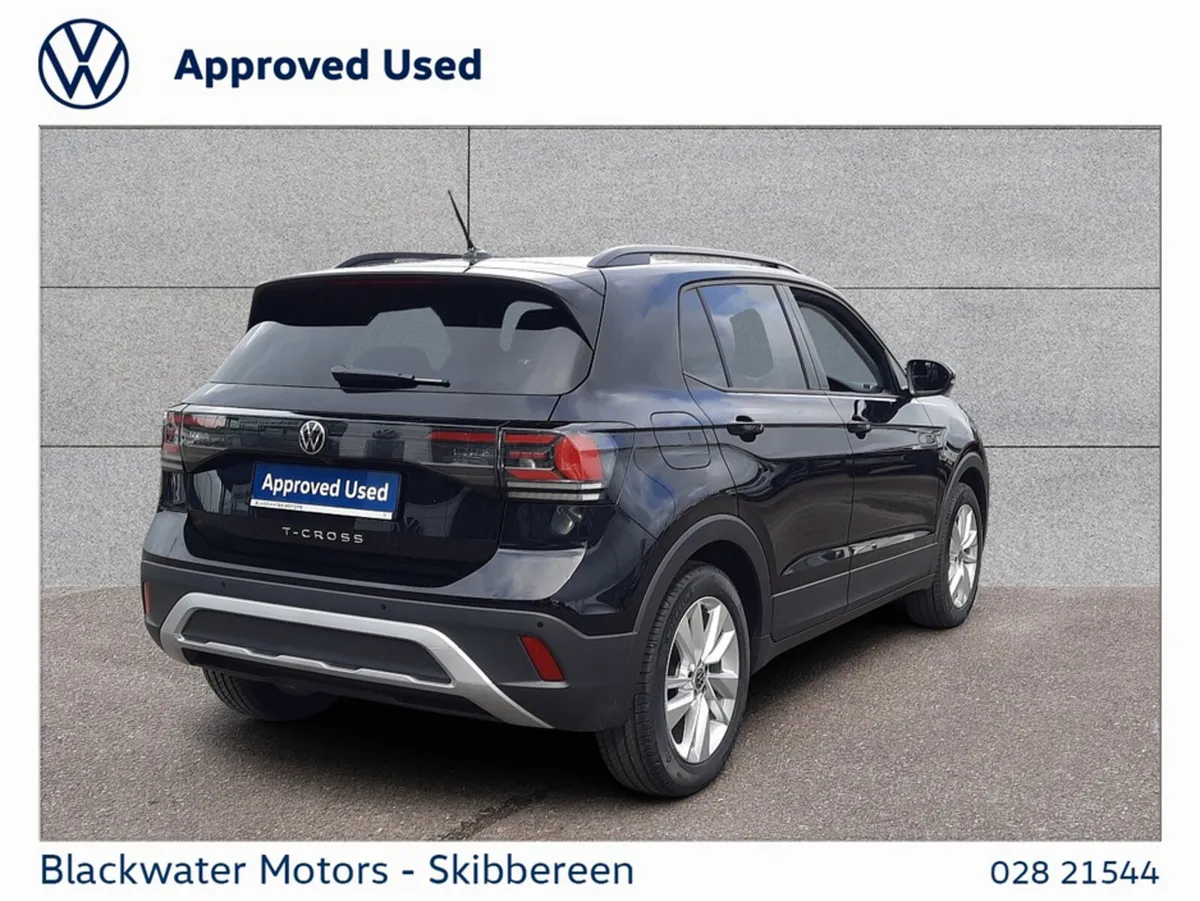 Volkswagen T-Cross SUV, Petrol, 2026, Black