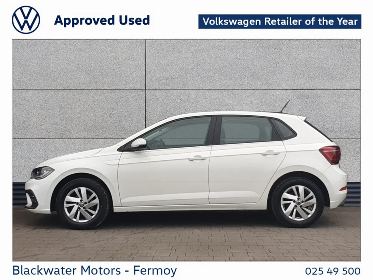 Volkswagen Polo Hatchback, Petrol, 2024, White