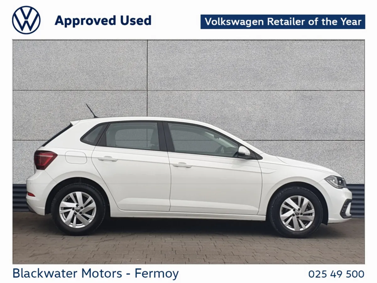 Volkswagen Polo Hatchback, Petrol, 2024, White