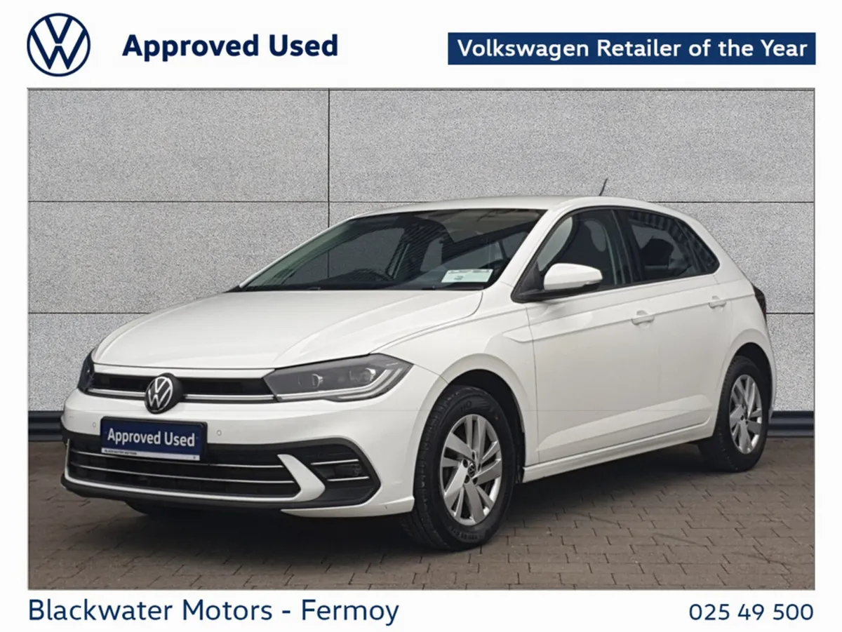 Volkswagen Polo Hatchback, Petrol, 2024, White
