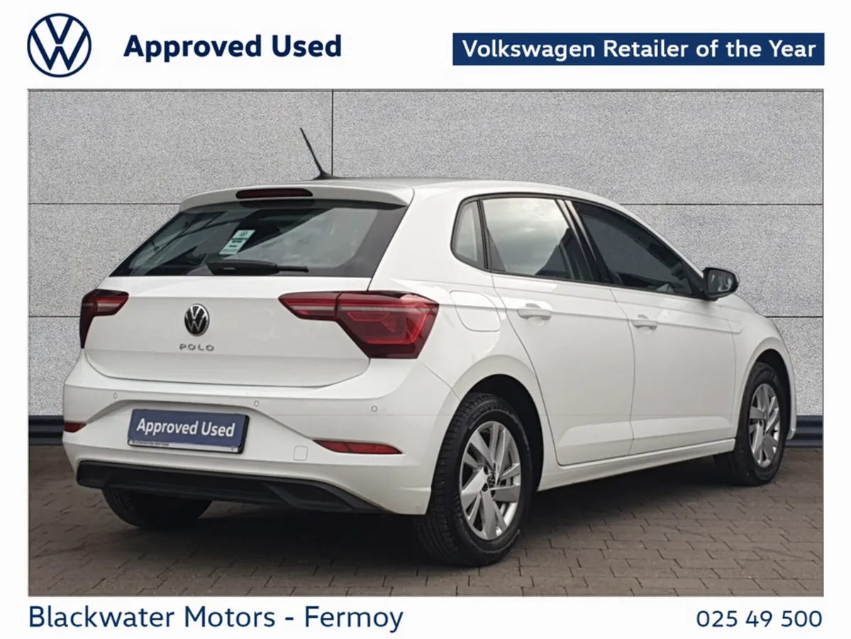 Volkswagen Polo Hatchback, Petrol, 2024, White