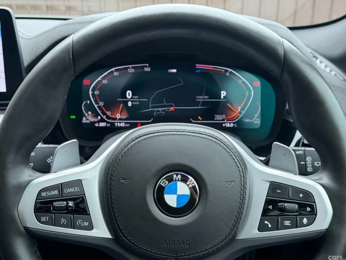 BMW 5-Series Estate, Diesel Hybrid, 2022, Grey