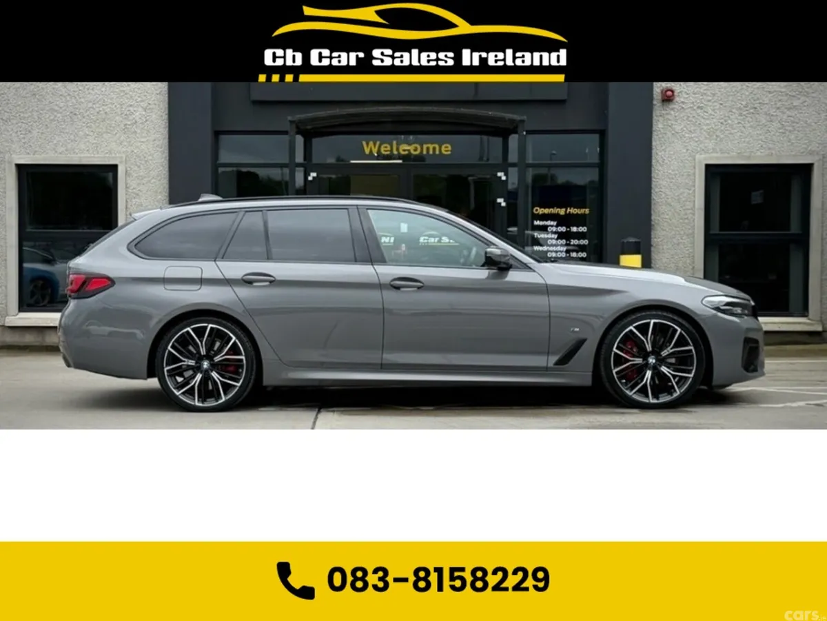 BMW 5-Series Estate, Diesel Hybrid, 2022, Grey