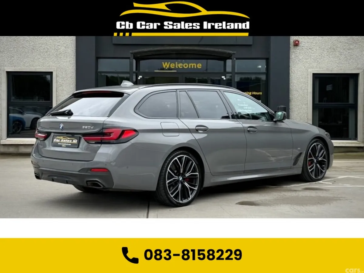 BMW 5-Series Estate, Diesel Hybrid, 2022, Grey