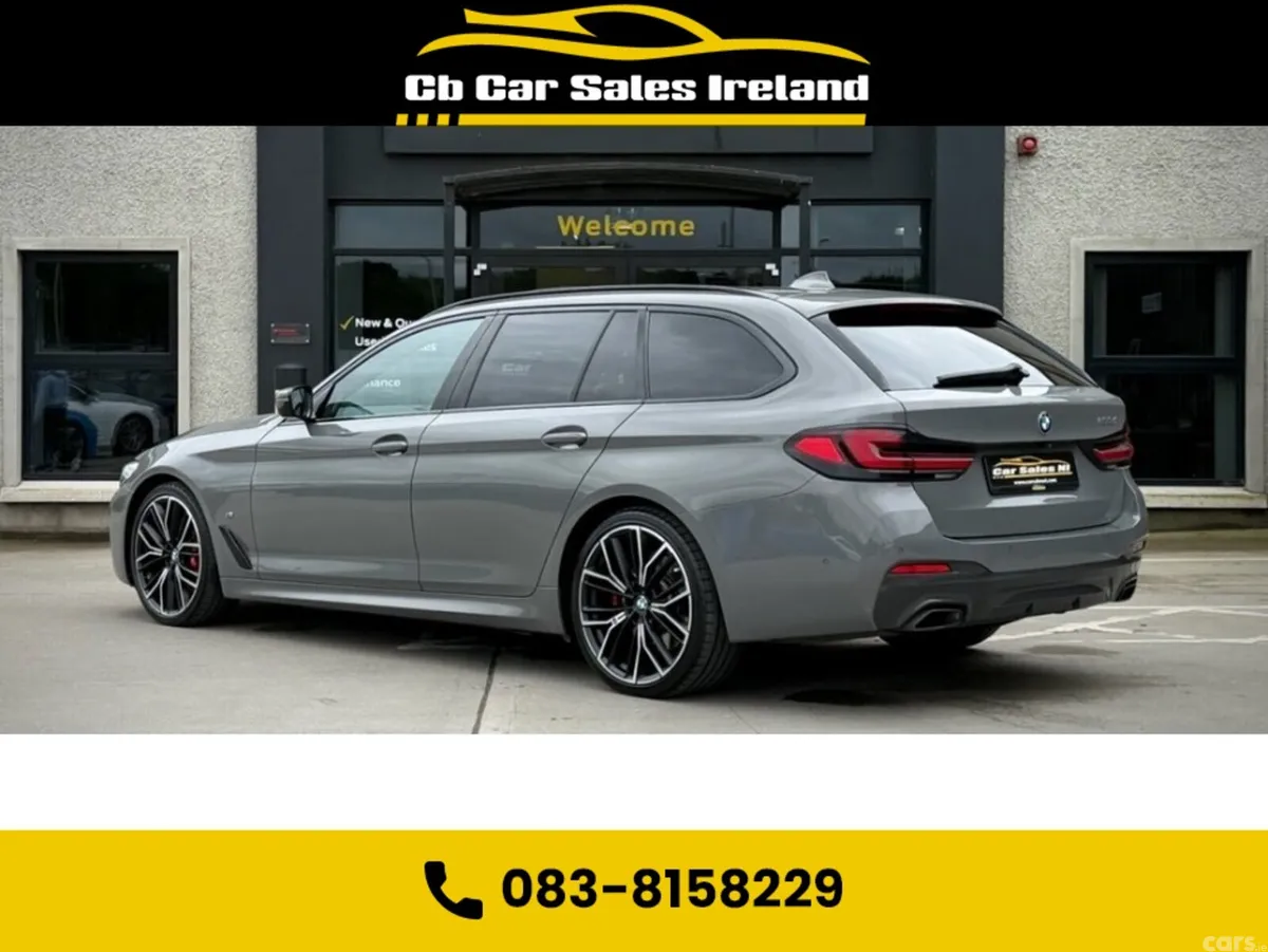 BMW 5-Series Estate, Diesel Hybrid, 2022, Grey