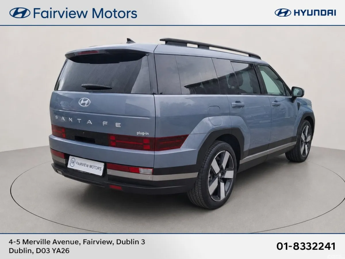 Hyundai Santa Fe SUV, Petrol Plug-in Hybrid, 2025, Blue