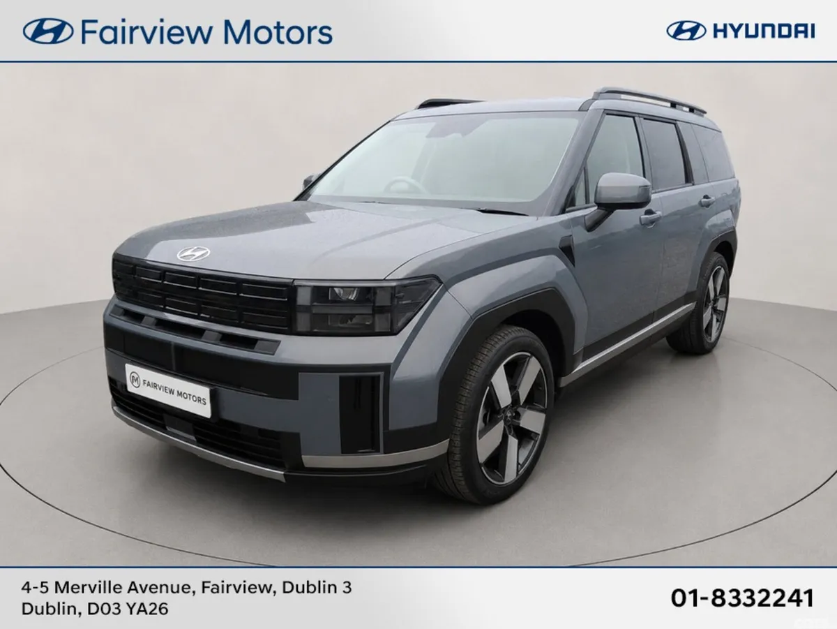 Hyundai Santa Fe SUV, Petrol Plug-in Hybrid, 2025, Blue