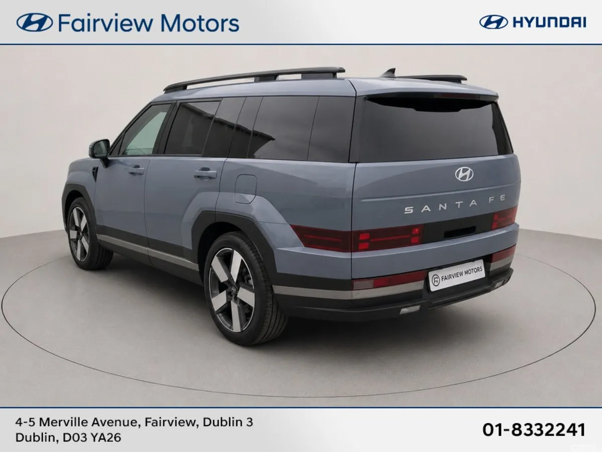 Hyundai Santa Fe SUV, Petrol Plug-in Hybrid, 2025, Blue