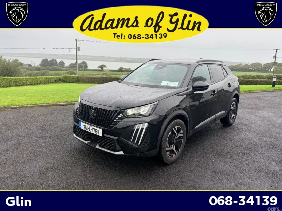 Peugeot 2008 SUV, Petrol Hybrid, 2026, Black