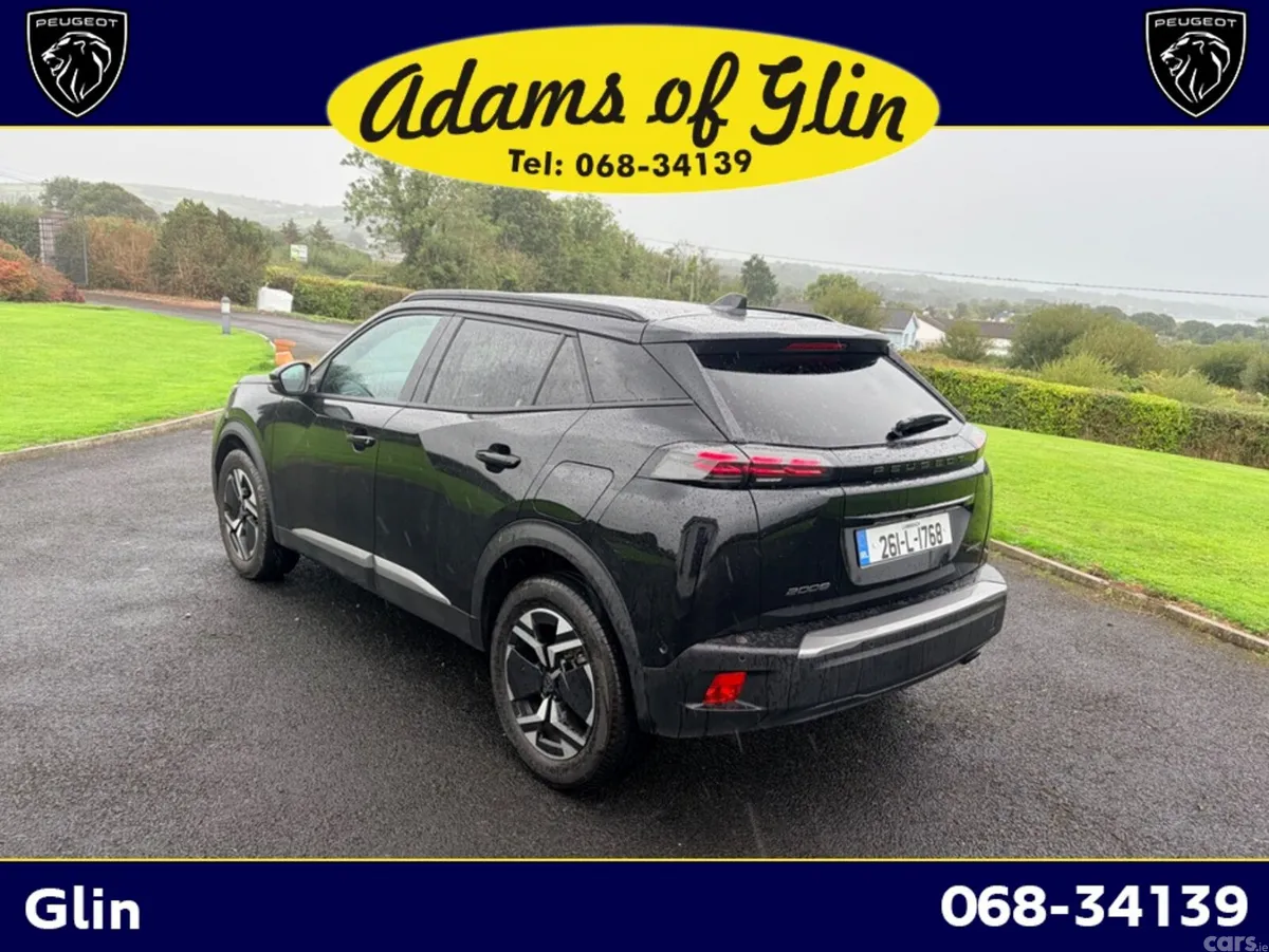 Peugeot 2008 SUV, Petrol Hybrid, 2026, Black
