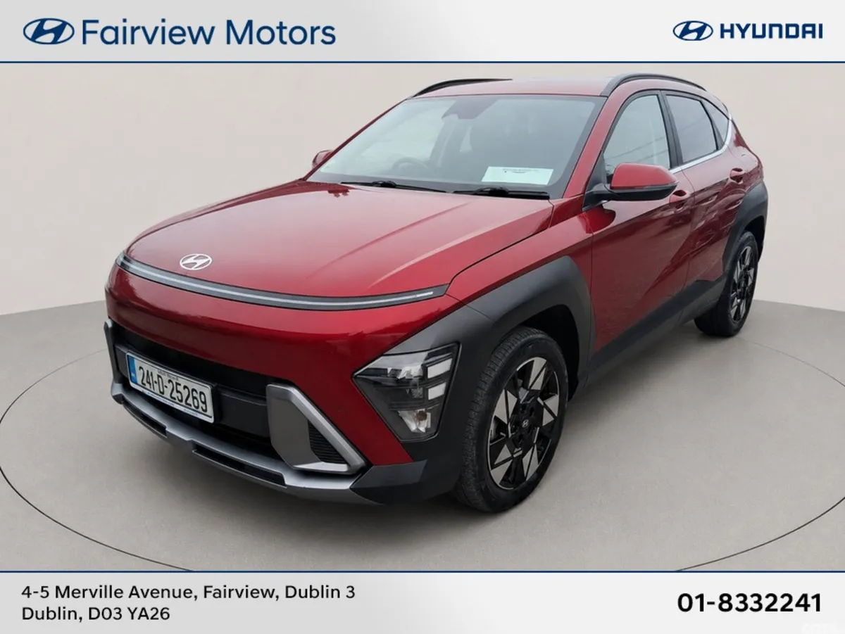 Hyundai KONA MPV, Petrol Hybrid, 2024, Red