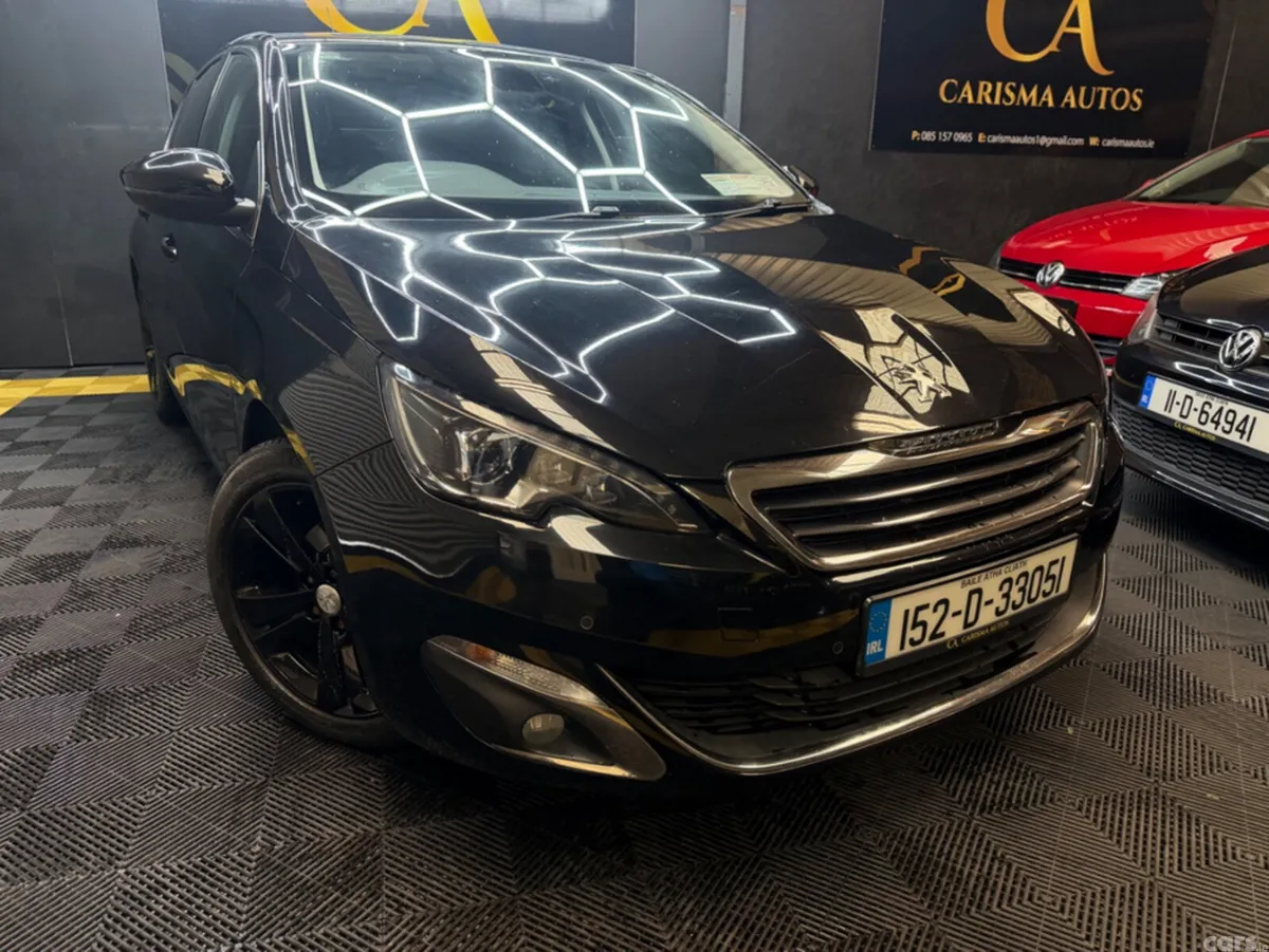 Peugeot 308 Hatchback, Petrol, 2015, Black