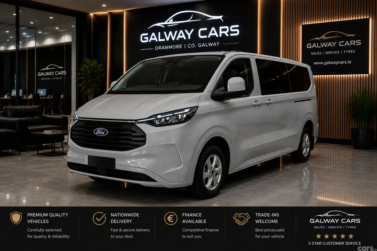 Ford Transit Custom Van, Petrol Plug-in Hybrid, 2026, Grey