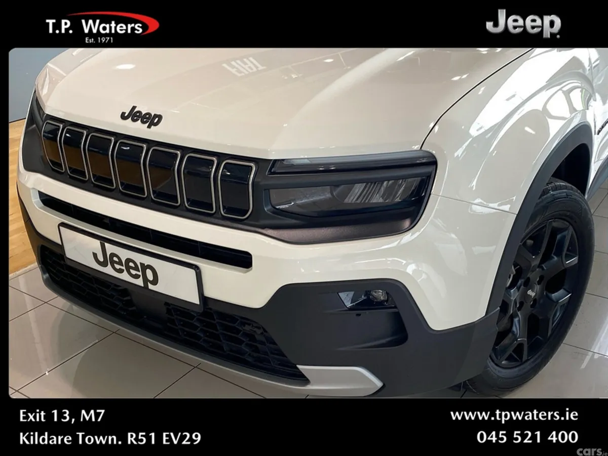 Jeep Avenger SUV, Petrol Hybrid, 2027, White