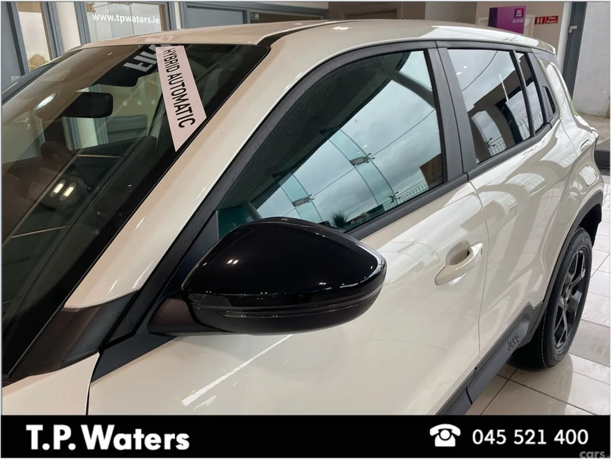 Jeep Avenger SUV, Petrol Hybrid, 2027, White