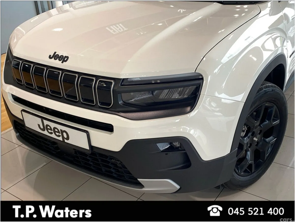 Jeep Avenger SUV, Petrol Hybrid, 2027, White