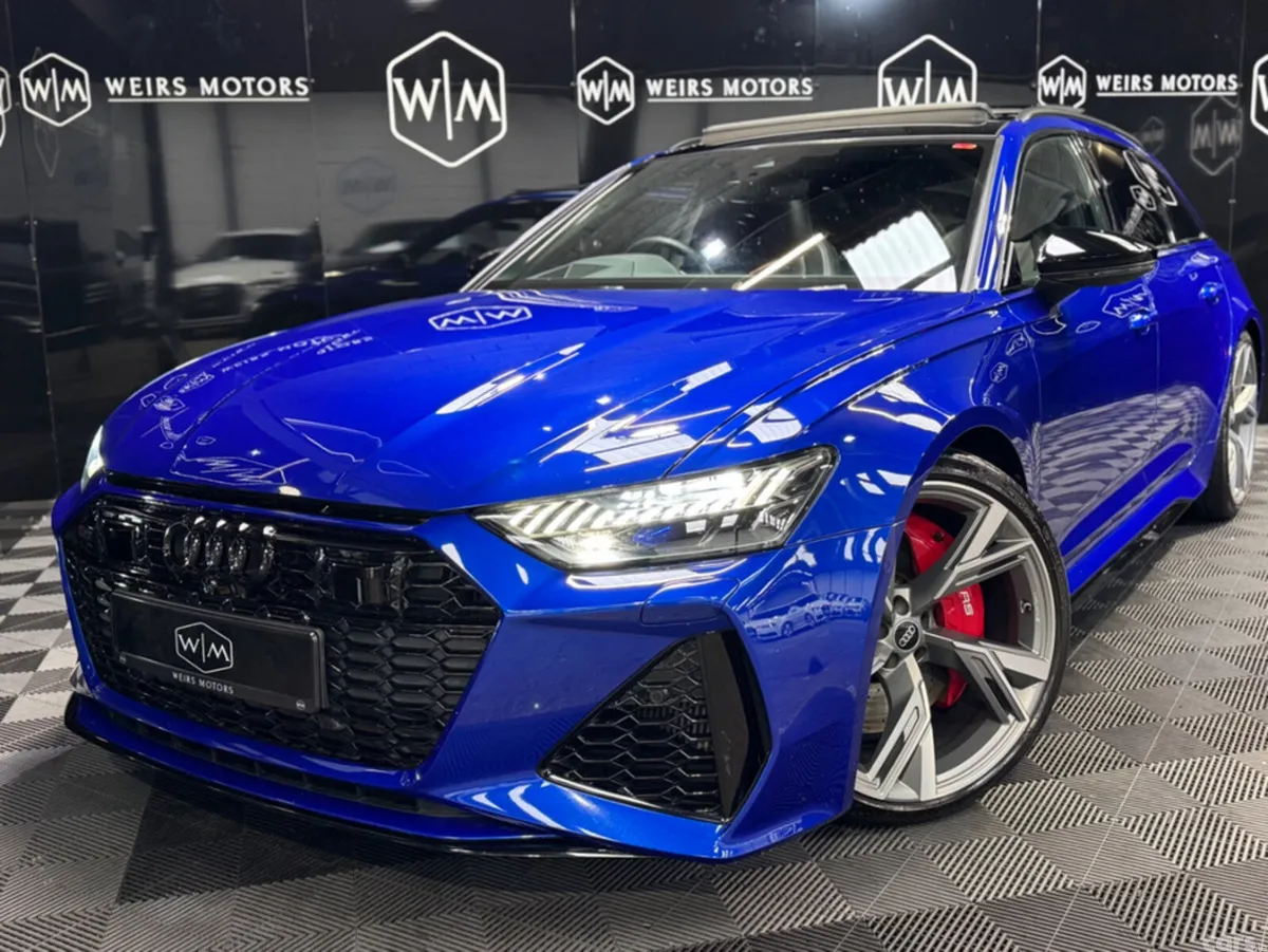 Audi RS6 Estate, Petrol, 2023, Blue