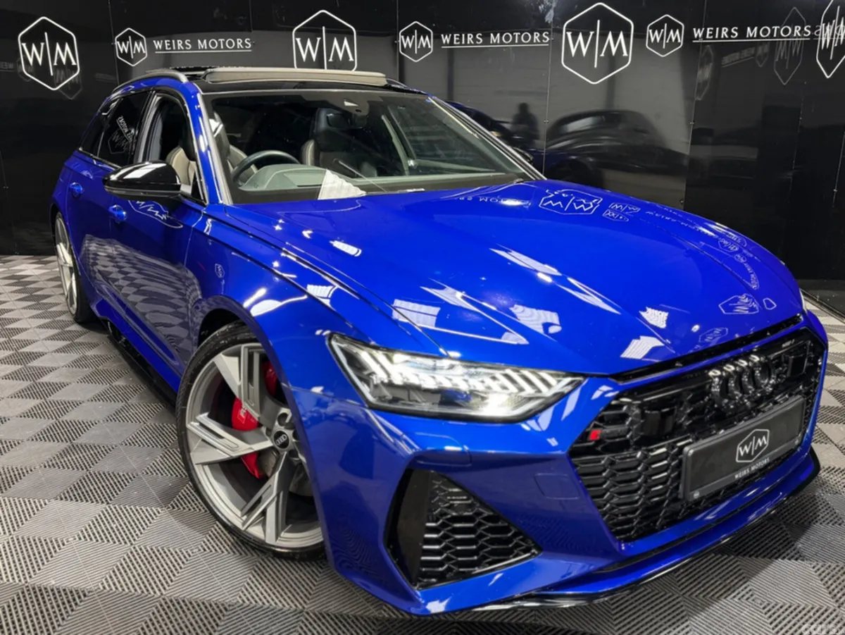 Audi RS6 Estate, Petrol, 2023, Blue